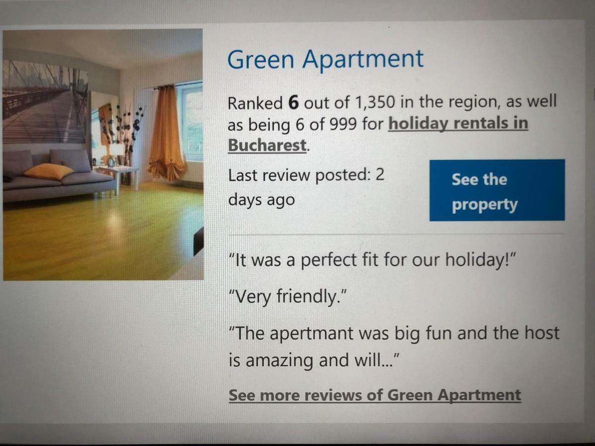 New Green Apartment Studio 1 ブカレスト エクステリア 写真